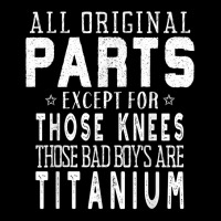 Funny Titanium Dual Knee Replacement Surgery Unisex Jogger | Artistshot