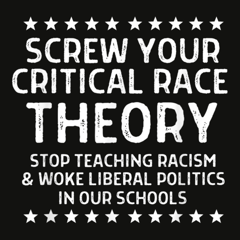 Screw Your Critical Race Theory Anti Crt For Parents Scorecard Crop Tee by PhillipVersage | Artistshot