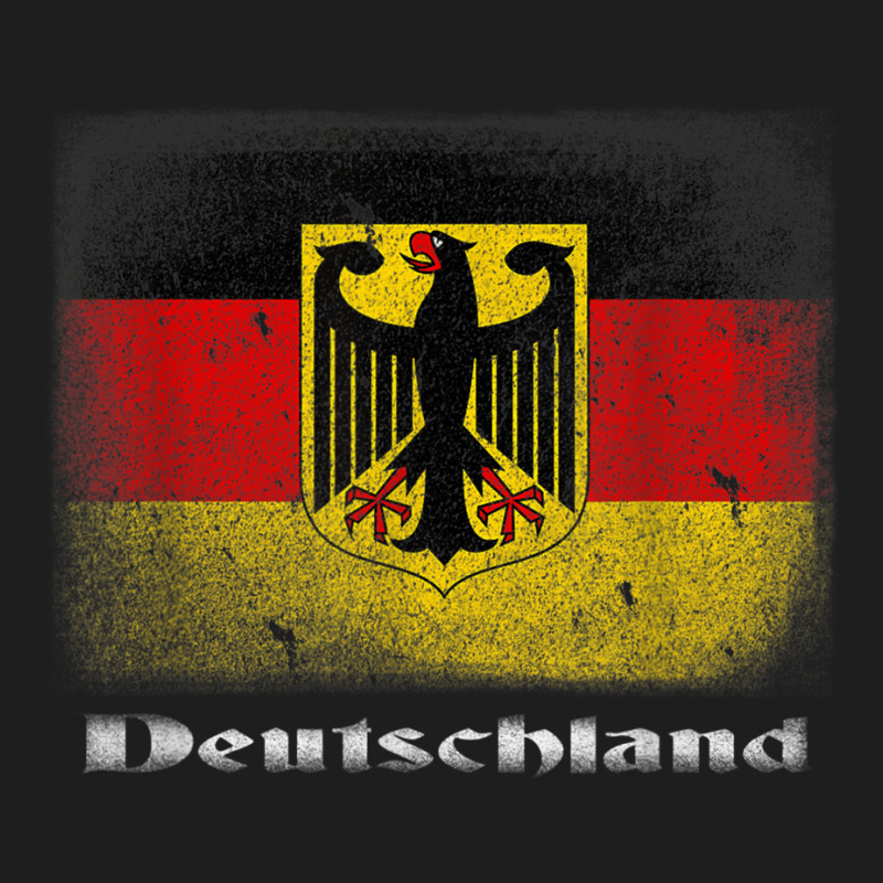 Germany German Flag Deutschland Souvenir Gift Alemania Classic T-shirt by JamieZilverberg | Artistshot