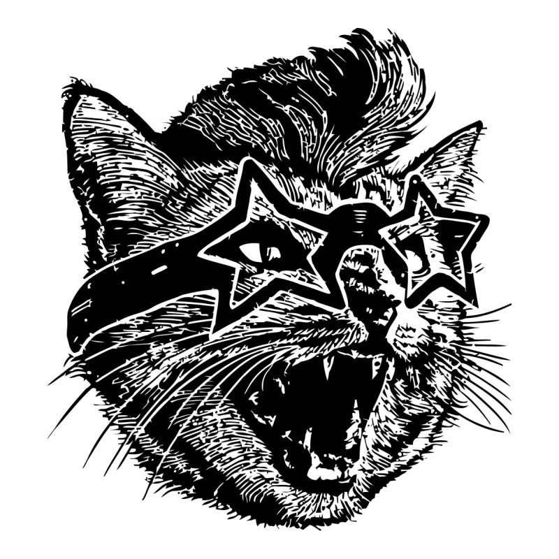 Funky Cat Women's V-neck T-shirt | Artistshot