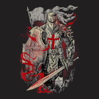 Medieval Crusader Knight Templar T-shirt | Artistshot