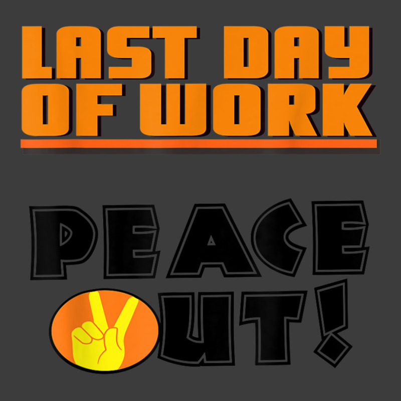 Last Day Of Work Peace Out Men's Polo Shirt by JaronKennedy | Artistshot