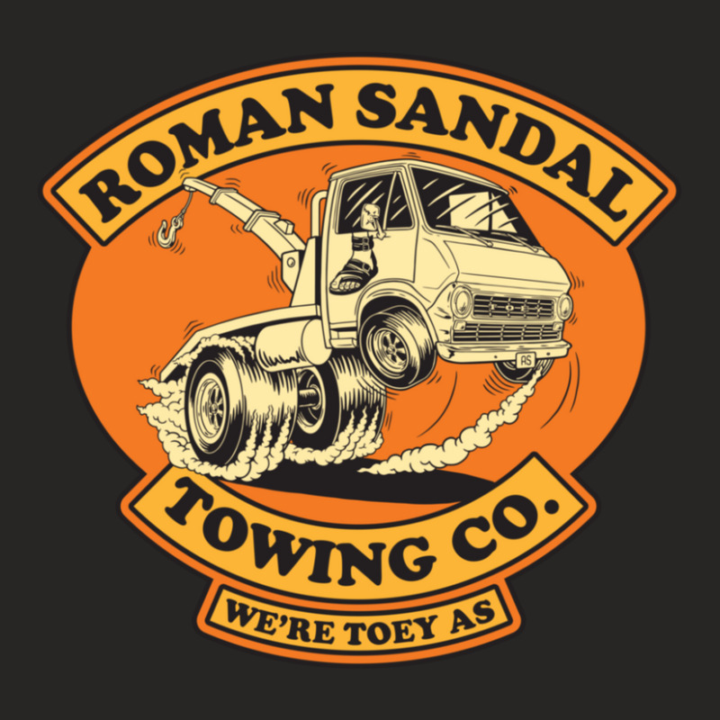 Roman Sandal Towing Co. Ladies Fitted T-Shirt by JosephCatalano | Artistshot