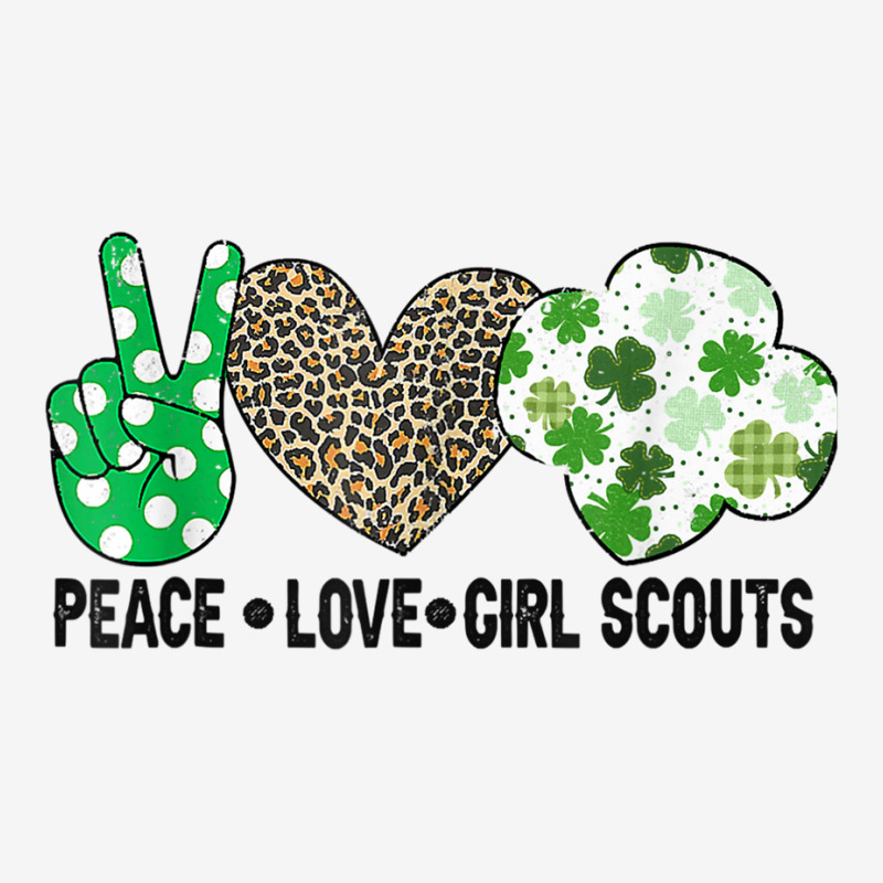 Peace Love Cookie Scout For Girls Bakery Cookie Season T Shirt Graphic Youth T-shirt by hin | Artistshot