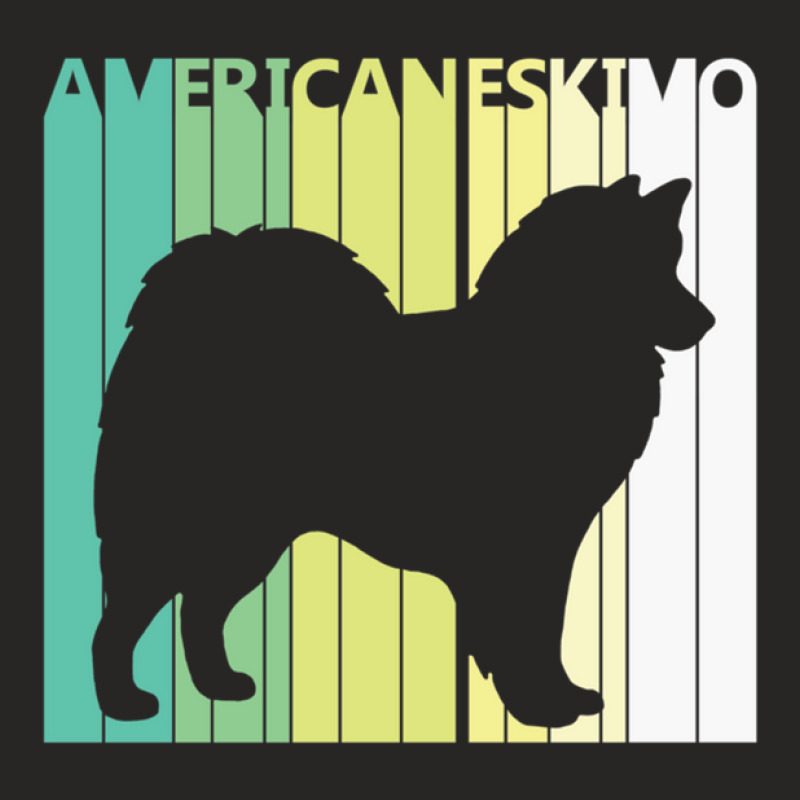 American Eskimo Dog Breed Ladies Fitted T-Shirt by DarrellDavis | Artistshot