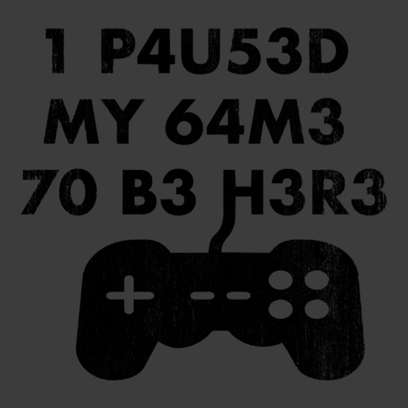 I Paused My Game To Be Here Leet Code Style  1 P4u53d My 64m3 70 B3 H3 Men's Polo Shirt by NOELYOUNG | Artistshot