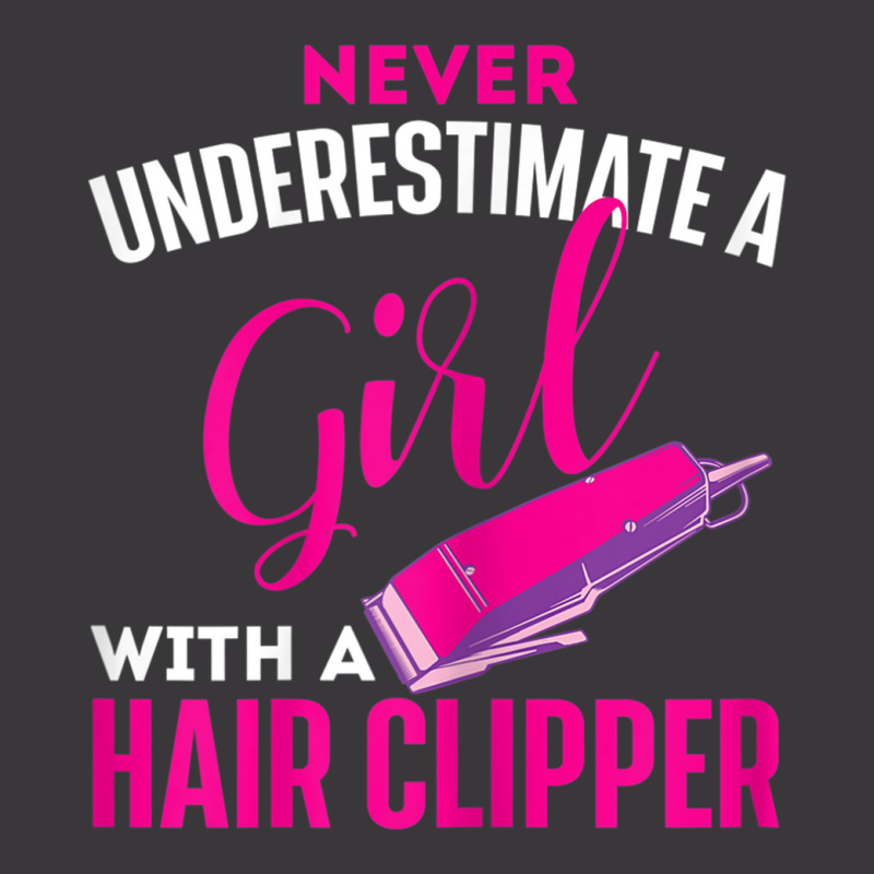 Womens Girl With Hair Clipper  Hairdresser Hair Stylist Barber Ladies Curvy T-Shirt by DelSegura | Artistshot