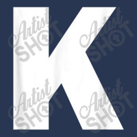 Letter K Capital Alphabet Monogram Initial Ladies Denim Jacket | Artistshot