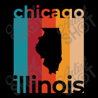 Chicago Illinois Retro Zipper Hoodie | Artistshot