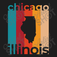 Chicago Illinois Retro Classic T-shirt | Artistshot