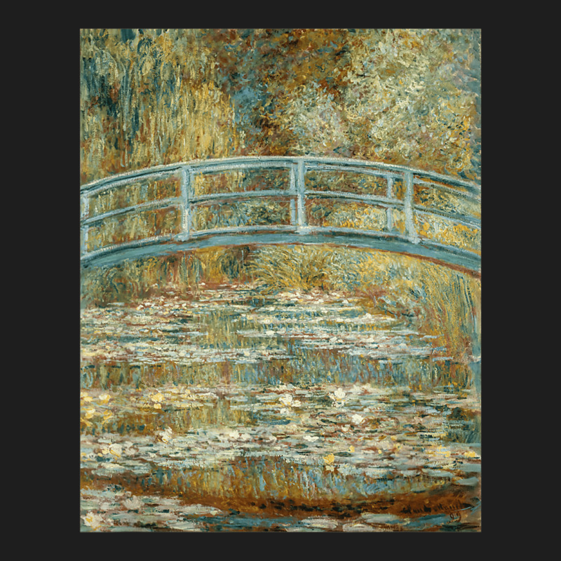 Monet's The Water Lily Pond Modern Art Painting Classic T-shirt by GayeLaver | Artistshot