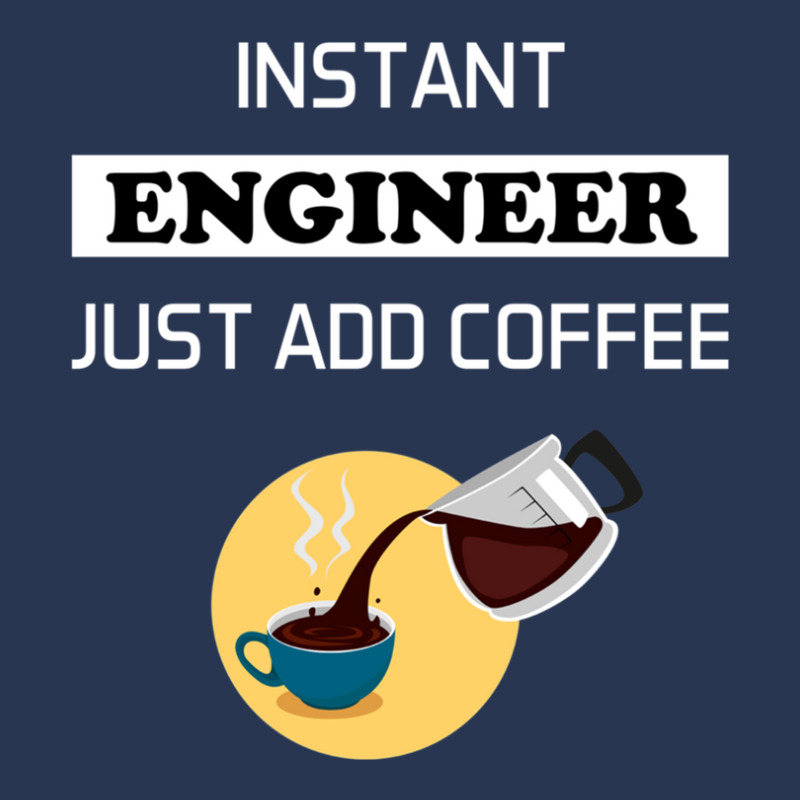 Instant Engineer Just Add Coffee Ladies Denim Jacket by JenniferKreiser | Artistshot