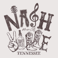 Nashville Music City Distressed Whiskey Tennessee Vintage T Shirt Pocket T-shirt | Artistshot