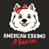 American Eskimo Mama Dog Lover Ladies Fitted T-shirt | Artistshot