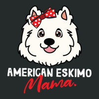 American Eskimo Mama Dog Lover Women's Triblend Scoop T-shirt | Artistshot