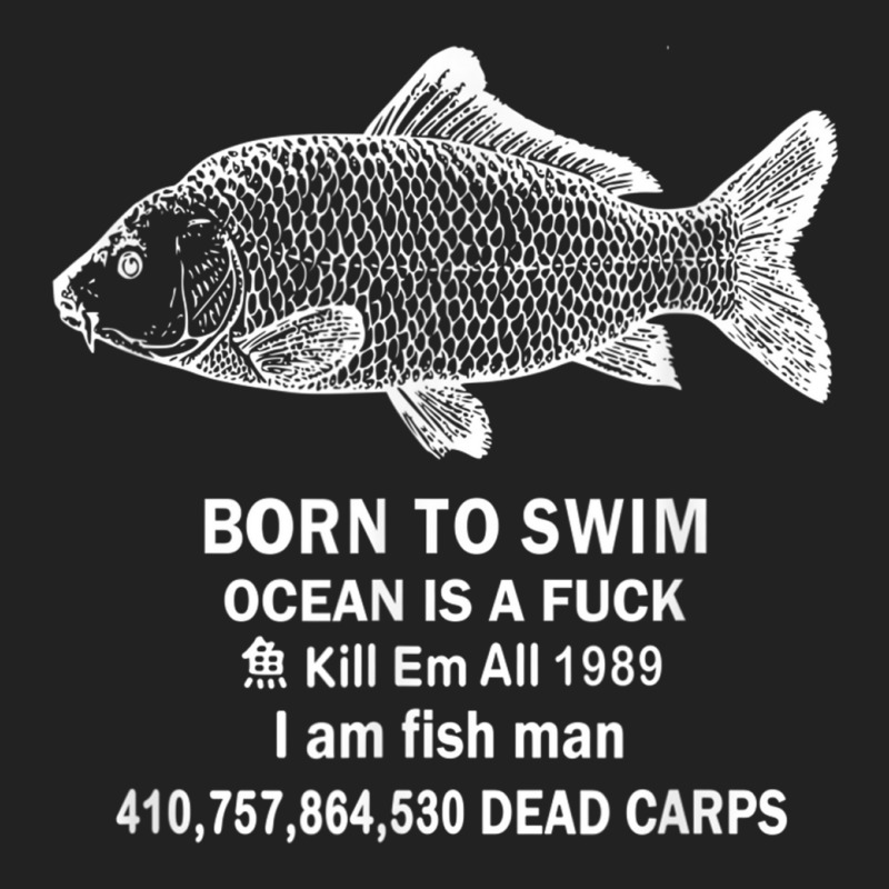 Born To Swim Ocean Is A Fuck I Am Fish Man 1989 Backpack by MindyLeeLucas | Artistshot