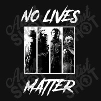 No Lives Matter Oval Patch | Artistshot