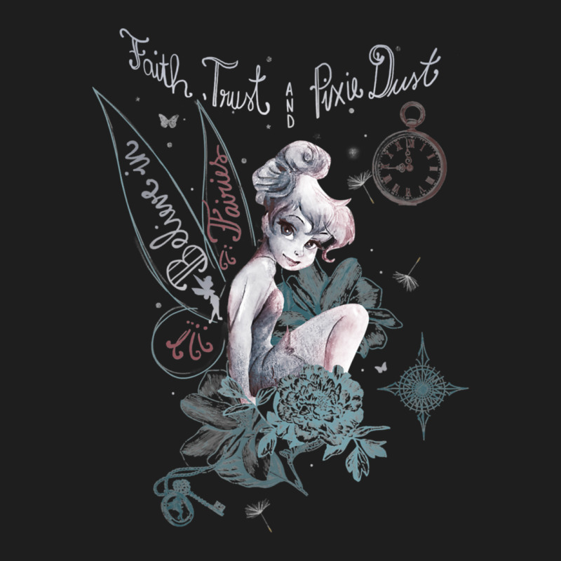 Tinkerbell Fairy - Believe Fairies - Faith Trust Classic T-shirt by ByronGFaulkner | Artistshot