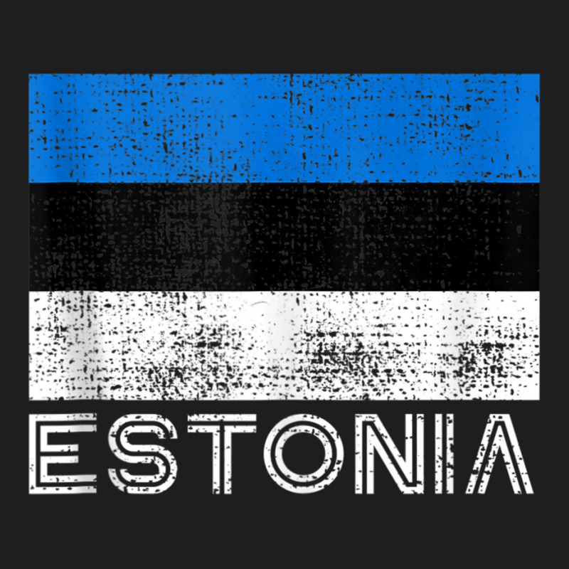 Estonian National Flag Vintage Pride Estonia Tank Top Classic T-shirt | Artistshot