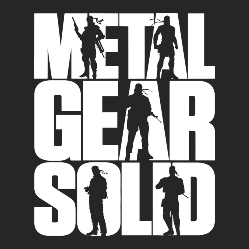 Metal Gear Solid Ladies Fitted T-Shirt by RossDomingu | Artistshot