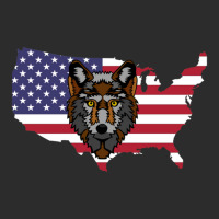 American Flag Map Wolf Exclusive T-shirt | Artistshot