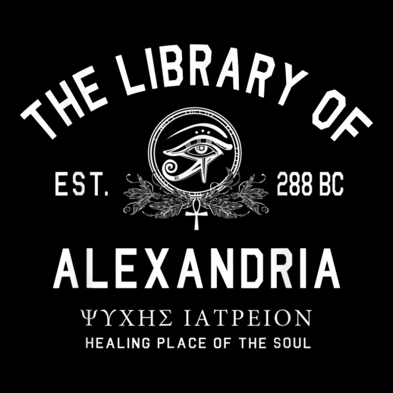 The Library Of Alexandria Egypt Ancient Egyptian Library Women's V-Neck T-Shirt by RomanMikolyants | Artistshot