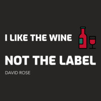 Schitt Creeki Like The Wine Not The Label  David Rose Ladies Fitted T-shirt | Artistshot