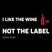 Schitt Creeki Like The Wine Not The Label  David Rose Cropped Hoodie | Artistshot