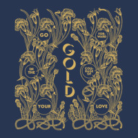 Gold – Go Forward In The Courage Of Your Love Alabaster Deplume-giga Ladies Denim Jacket | Artistshot