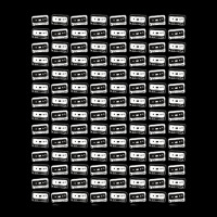 Cassette Pattern Black And White Pocket T-shirt | Artistshot