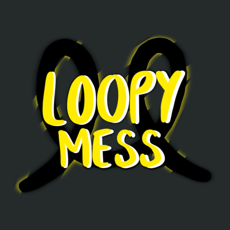 Loopy Mess - Smiler Women's Triblend Scoop T-shirt by PEGGYBROWNEE | Artistshot