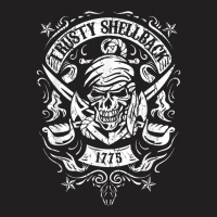 Trusty Shellback Skull And Swords Equator Crossing Naval Art T-shirt | Artistshot