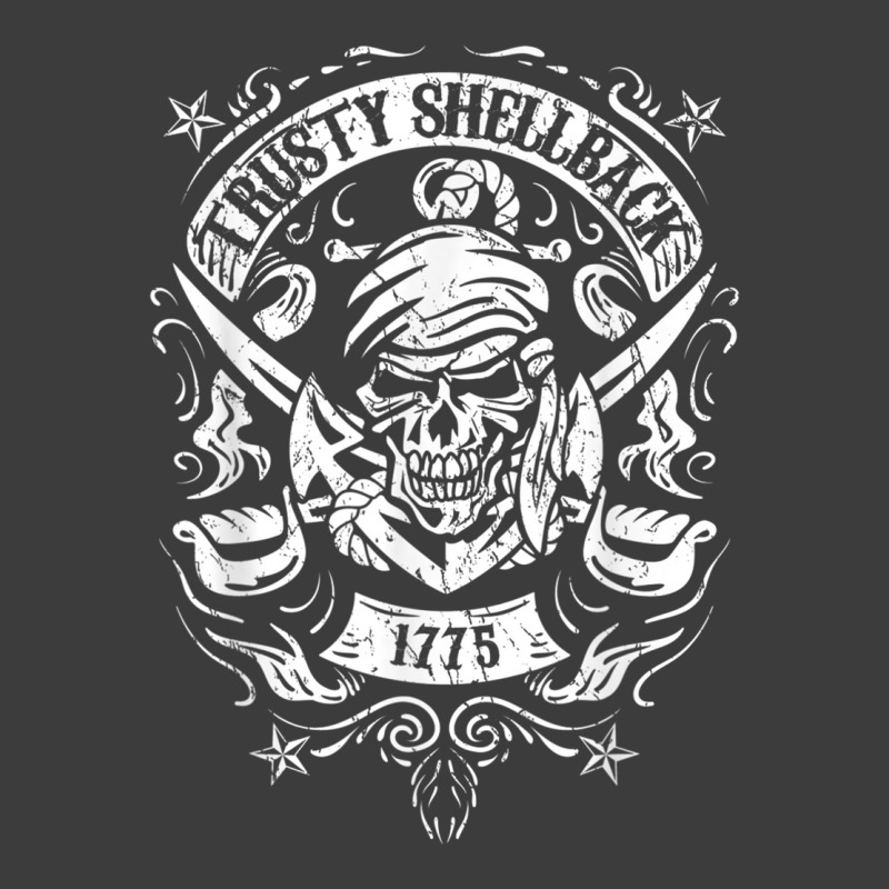 Trusty Shellback Skull And Swords Equator Crossing Naval Art Men's Polo Shirt | Artistshot