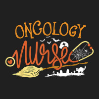 Oncology Nurse Halloween Oncologist Nursing Witch On Broom Ladies Polo Shirt | Artistshot