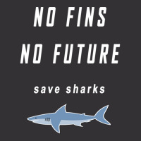 No Fins No Future Save Sharks Vintage Hoodie And Short Set | Artistshot