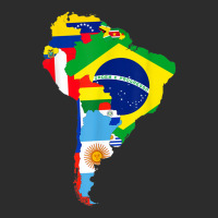 Latin South America Continent Map Flags Exclusive T-shirt | Artistshot