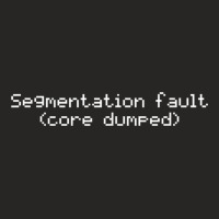 Segmentation Fault Core Dumped Ladies Fitted T-shirt | Artistshot