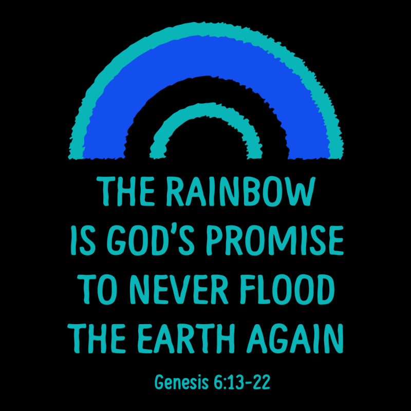 Rainbow God's Promise Genesis Toddler Sweatshirt by rosm4 | Artistshot