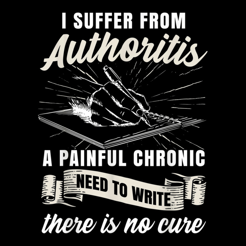 Funny Writing Author Novelist Wrister Authoritis Adjustable Cap by CourtneyGwirtz | Artistshot