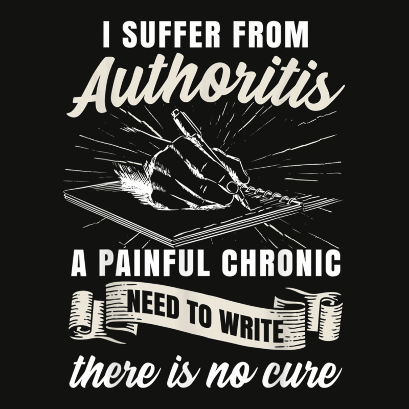 Funny Writing Author Novelist Wrister Authoritis Scorecard Crop Tee by CourtneyGwirtz | Artistshot