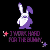 Bunny Memes Cute Kawaii Art I Work Hard For The Purple Bunny V-neck Tee | Artistshot