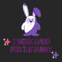 Bunny Memes Cute Kawaii Art I Work Hard For The Purple Bunny Men's T-shirt Pajama Set | Artistshot