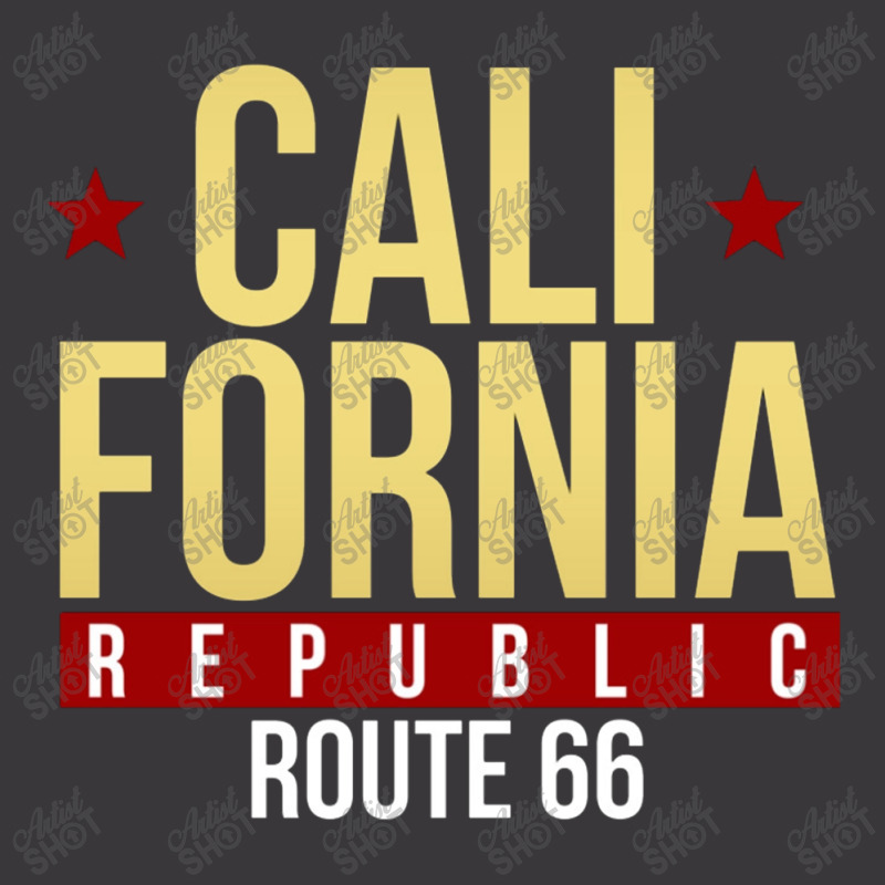 Califonia Republic Route 66 Usa Ladies Curvy T-Shirt by Platinumshop | Artistshot