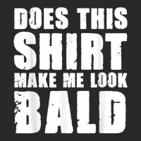 Does This Make Me Look Bald Gift For Bald Men Printed Hat | Artistshot