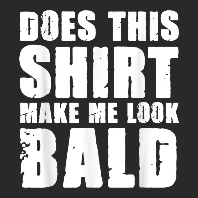 Does This Make Me Look Bald Gift For Bald Men Printed Hat | Artistshot