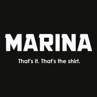 Just Marina Scorecard Crop Tee | Artistshot