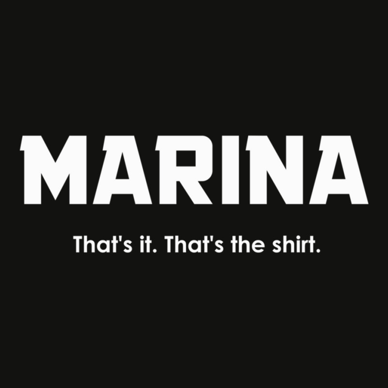 Just Marina Scorecard Crop Tee by CHRISTOPHERASHTON | Artistshot