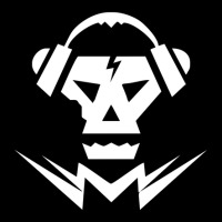 Dubstep Music Logo Skull Women's V-neck T-shirt | Artistshot