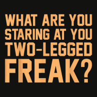 Two Legged Freak Funny Amputee Prosthetic Surgery Graphic Scorecard Crop Tee | Artistshot