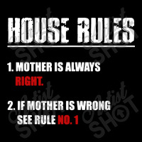 House Rules Mother Maternity Scoop Neck T-shirt | Artistshot